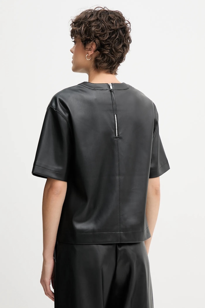 Îmbrăcăminte Calvin Klein Jeans bluză LV044D113G negru