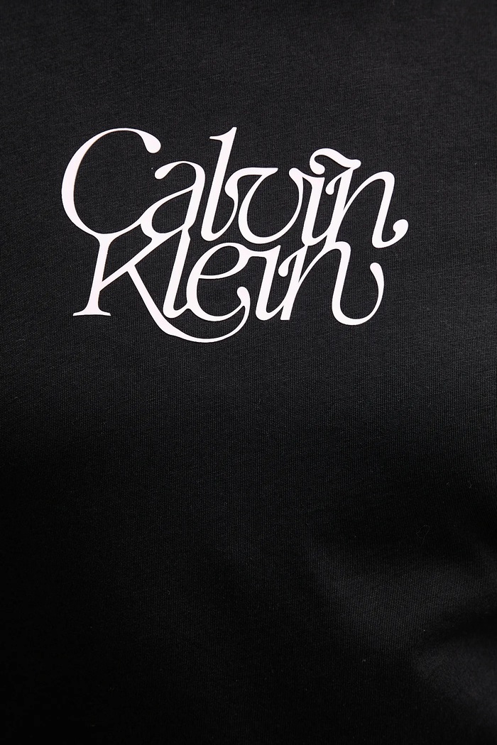 Bavlnené tričko Calvin Klein Jeans LV047D210G čierna