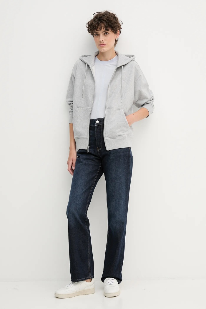 Bavlnené tričko Calvin Klein Jeans LV047D211G fialová AW25
