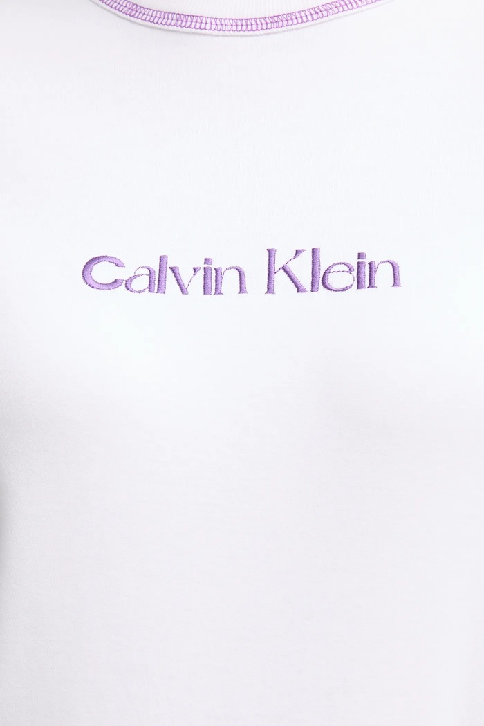 Calvin Klein Jeans t-shirt bawełniany LV047D213G biały