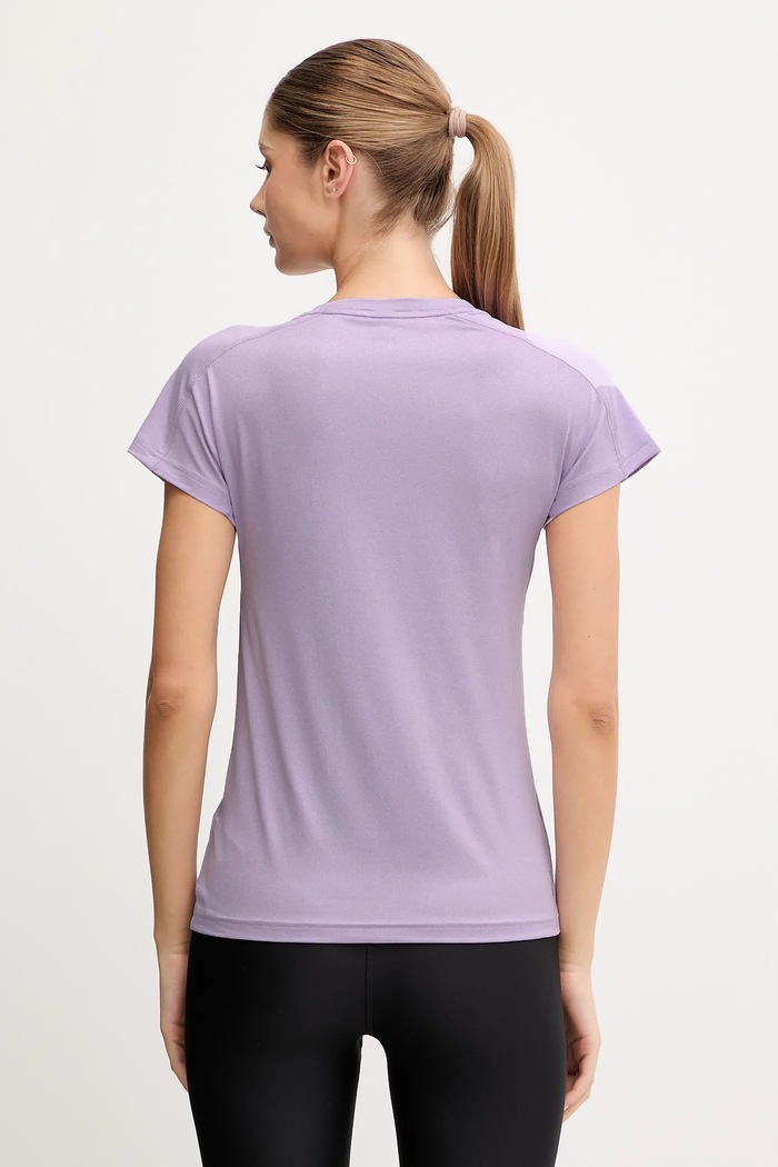 Odzież adidas Performance t-shirt treningowy Aeroready Wourkout Essentials JY2179 fioletowy