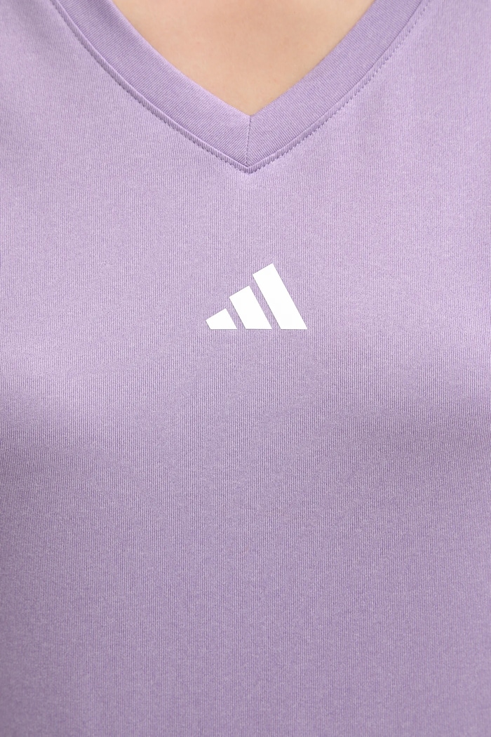 adidas Performance t-shirt treningowy Aeroready Wourkout Essentials JY2179 fioletowy
