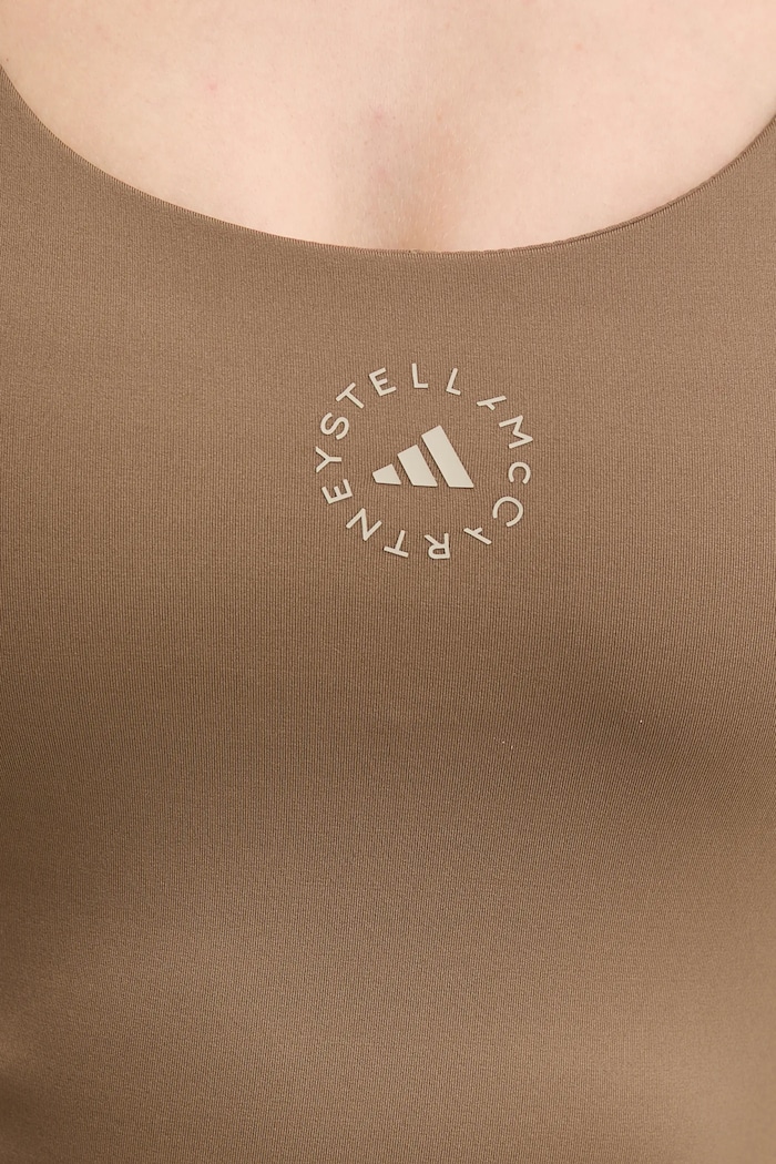 Tréningový top adidas by Stella McCartney JW1998 hnedá