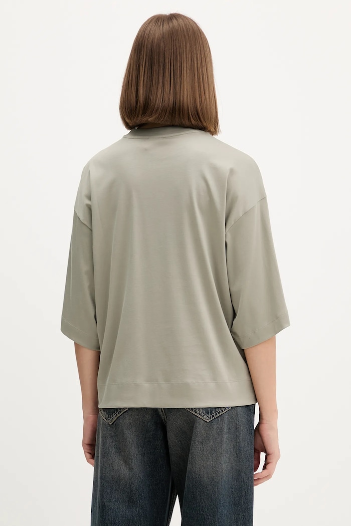 Îmbrăcăminte adidas tricou din bumbac Soft Lux JW5068 verde