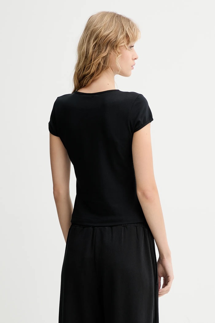 Îmbrăcăminte Karl Lagerfeld Jeans tricou A4W17018 negru