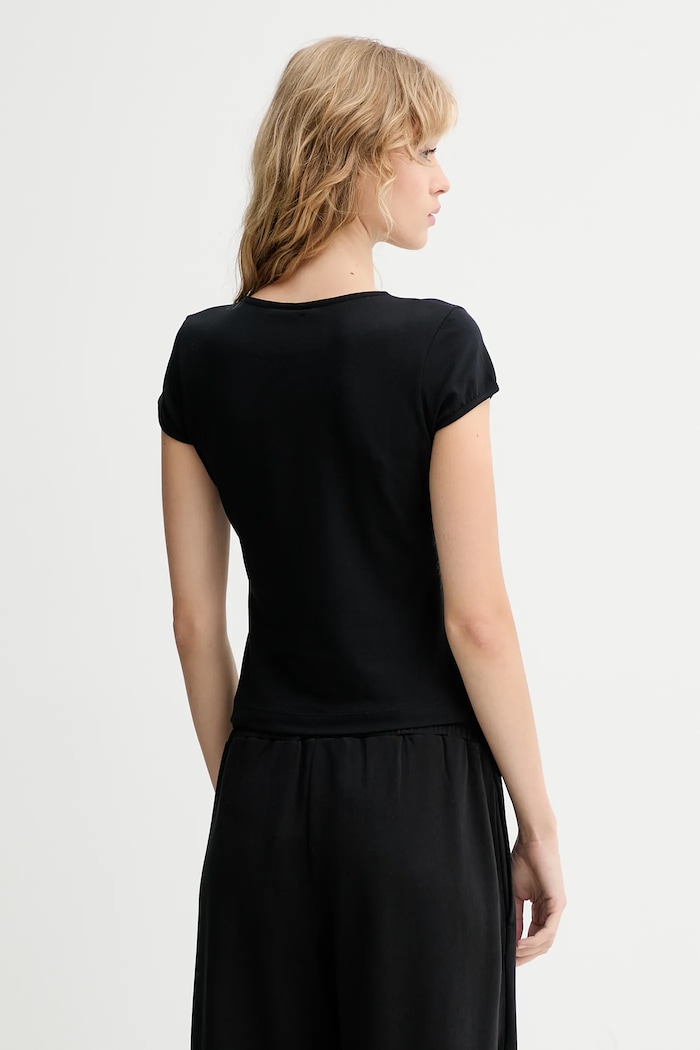 Îmbrăcăminte Karl Lagerfeld Jeans tricou A4W17018 negru
