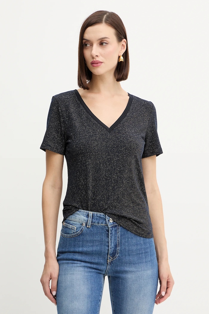 Morgan t-shirt pozostałe granatowy DOLLY