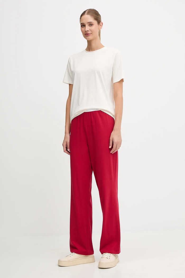 Футболка лаунж HUGO HUGO ID T-SHIRT 50555634 бежевий AW25