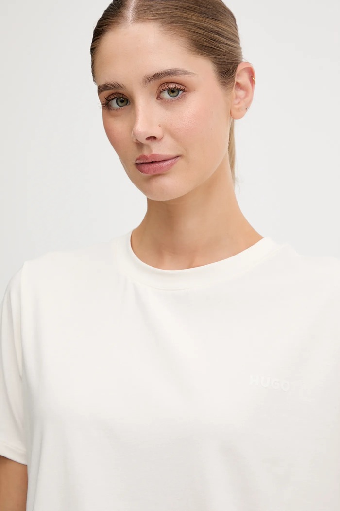 Футболка лаунж HUGO HUGO ID T-SHIRT бежевий 50555634