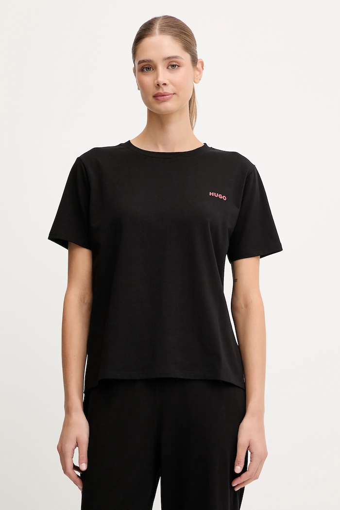 Футболка лаунж HUGO HUGO ID T-SHIRT regular чёрный 50555634