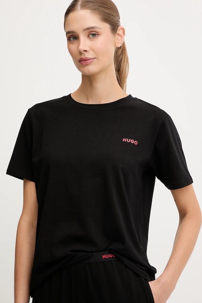 Футболка лаунж HUGO HUGO ID T-SHIRT чёрный 50555634