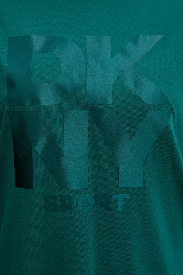 Bavlněné tričko Dkny DP5T1470 zelená