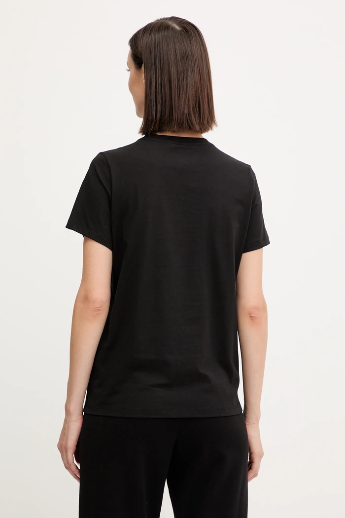 Oblečení Bavlněné tričko Dkny DP5T1500 černá