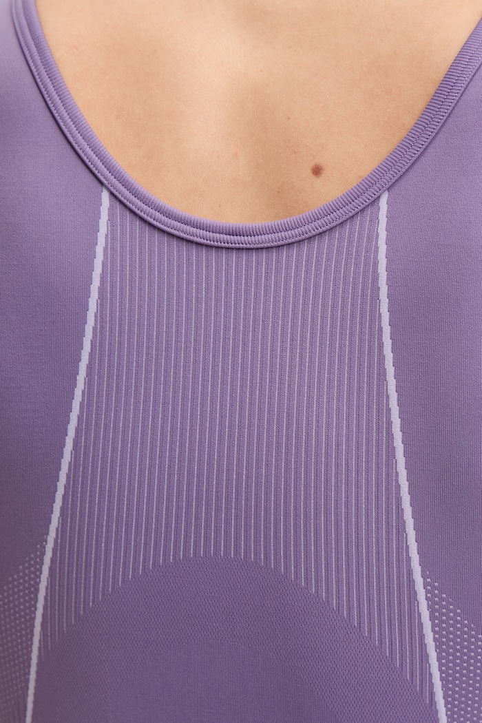 Under Armour top de antrenament femei Vanish Seamless 6000640 violet