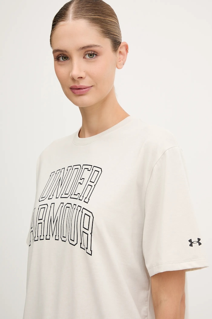 Under Armour tricou Rival bej 6007883