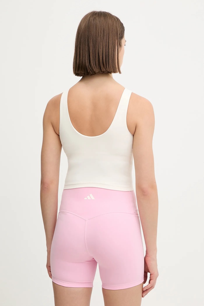 Oblečenie Top adidas Performance KT3281 béžová