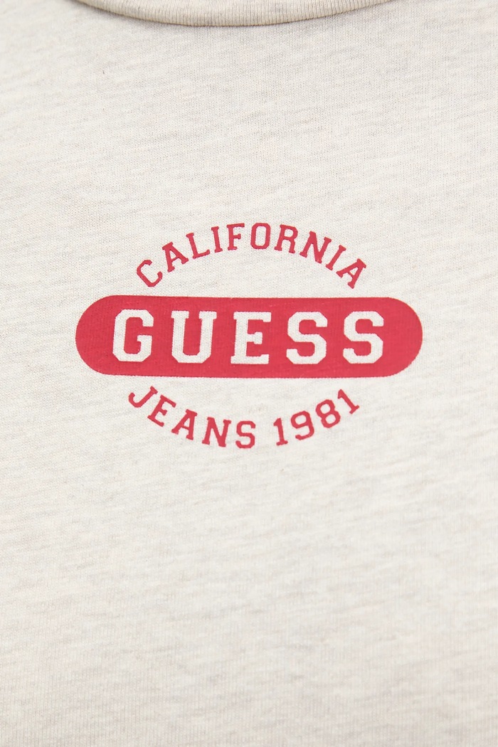 Bavlnené tričko Guess Jeans W5BI47.KCTX1 sivá