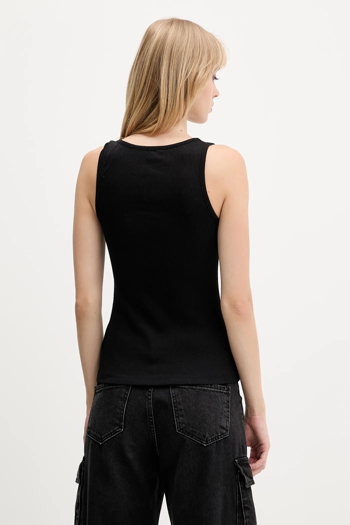 Oblečení Top Guess Jeans W5BP04.KA0H1 černá