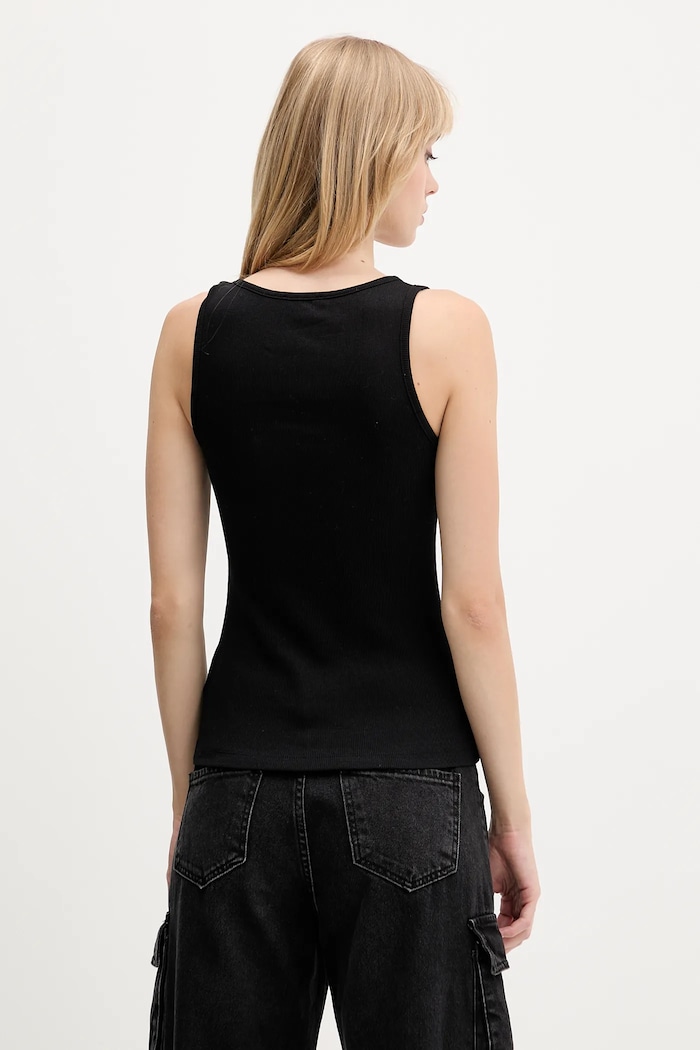 Oblečení Top Guess Jeans W5BP04.KA0H1 černá