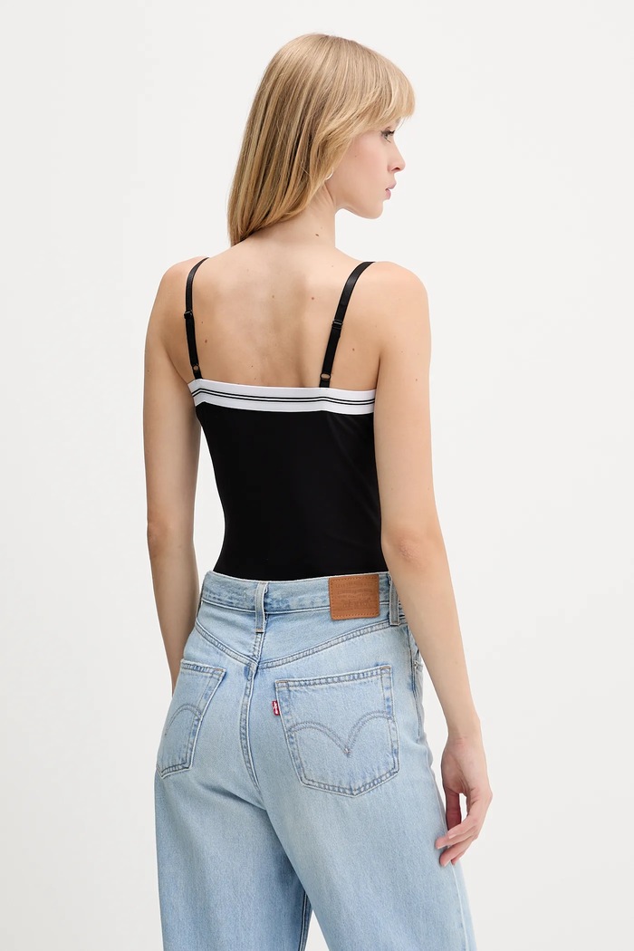 Oblečenie Body Guess Jeans W5BP26.K1092 čierna