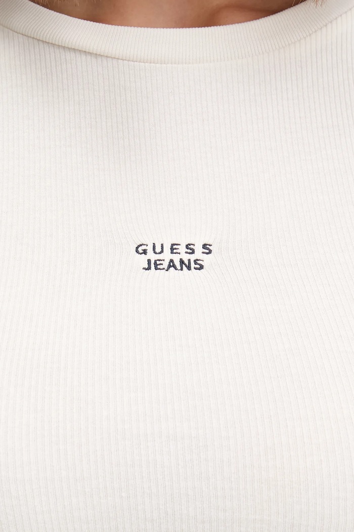 Guess Jeans t-shirt W5BP45.KA0H1 beżowy