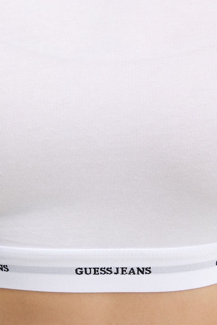 Tričko Guess Jeans W5YZ02.KBBU1 bílá