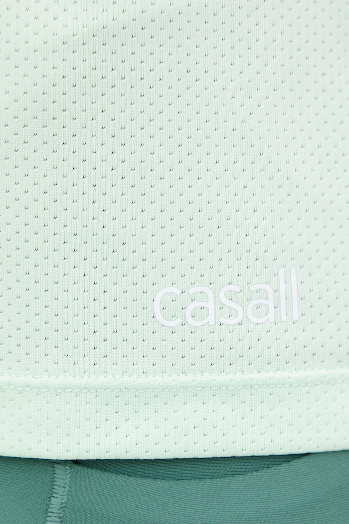 Top za vadbo Casall Laser Mesh turkizna 25212