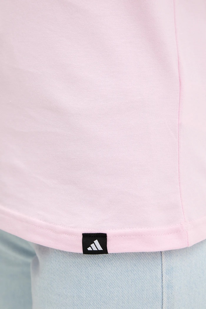 Bavlnené tričko adidas Table Tee JV6084 ružová