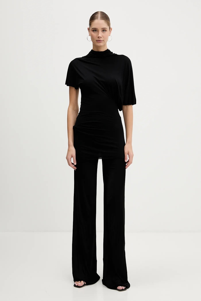 Rick Owens Lilies bluză Lilith LI02E3205.RV negru AW25