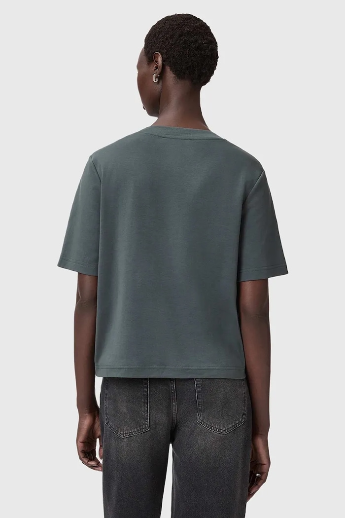 AllSaints t-shirt bawełniany W220JC szary SS26