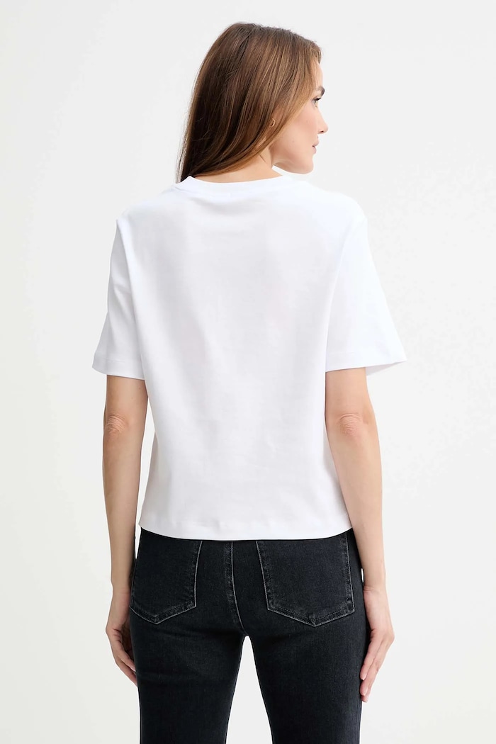 Odjeća AllSaints majica za žene od pamuka W205JC bijela