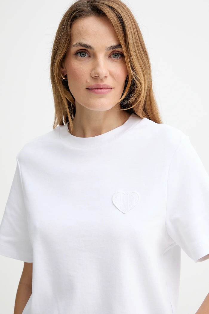 AllSaints majica za žene od pamuka bijela W205JC
