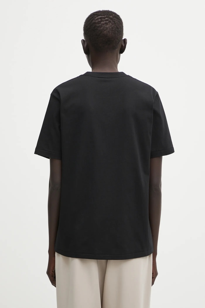 Clothing A Bathing Ape cotton t-shirt Ape Head One Point 001TEL302061L black