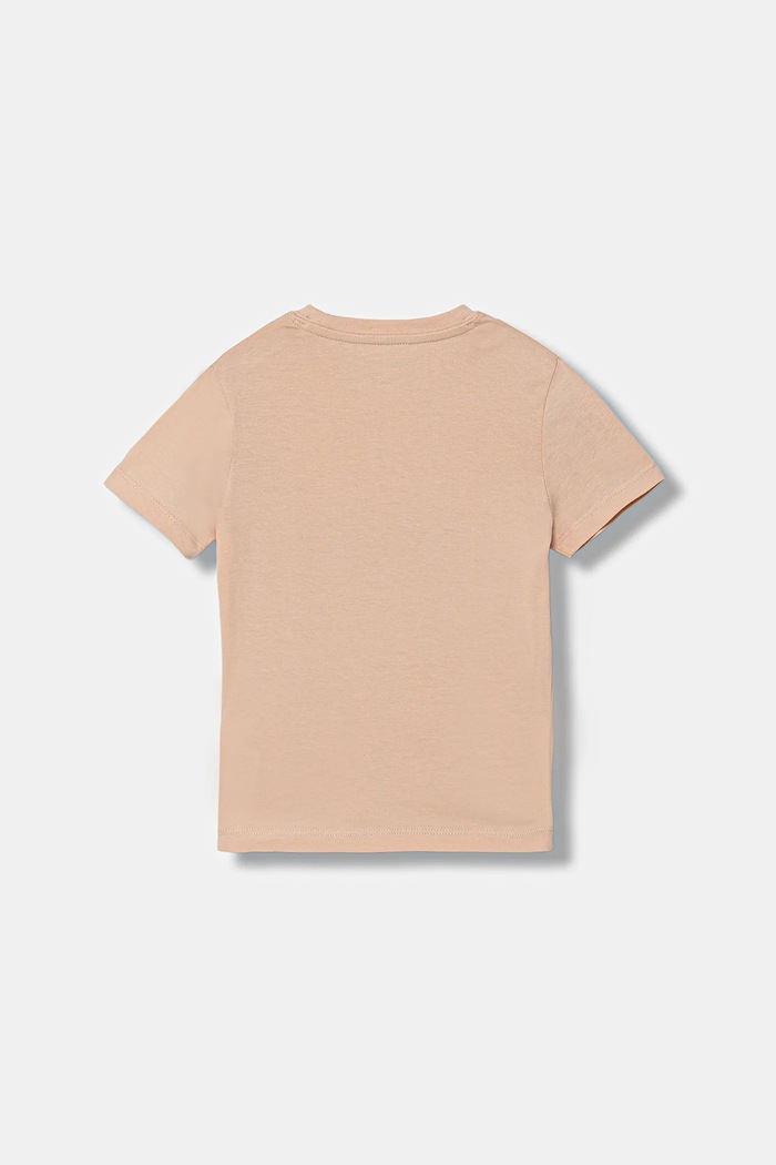 Calvin Klein Jeans t-shirt bawełniany dziecięcy IG0IG02991.104.116.9BYA pomarańczowy AW25