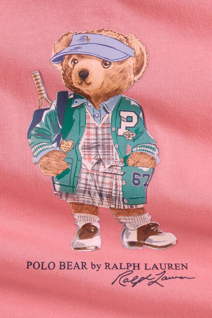 Момиче Памучна тениска Polo Ralph Lauren 310982153001 розов
