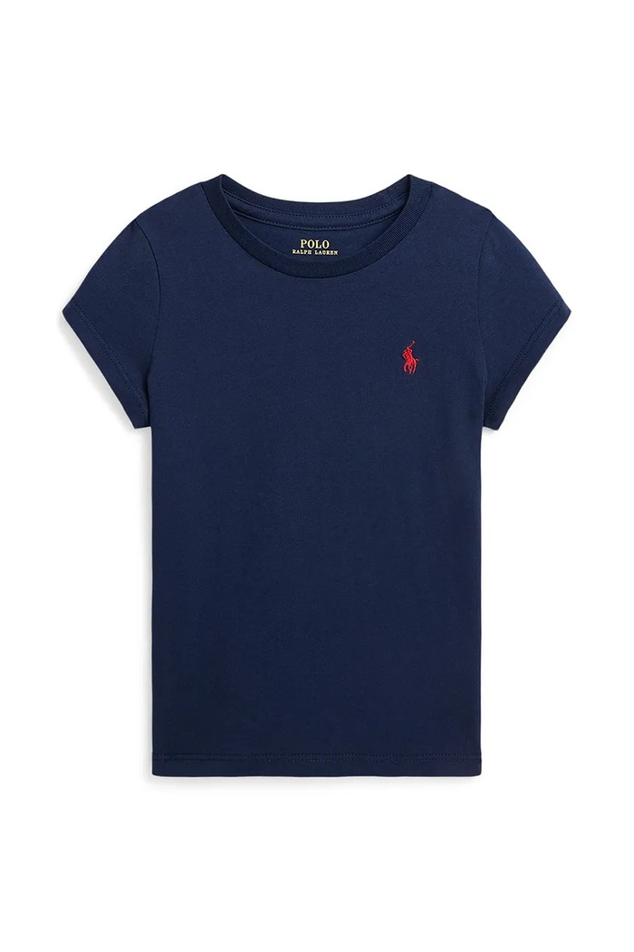 Polo Ralph Lauren t-shirt okrągły granatowy 312833549067