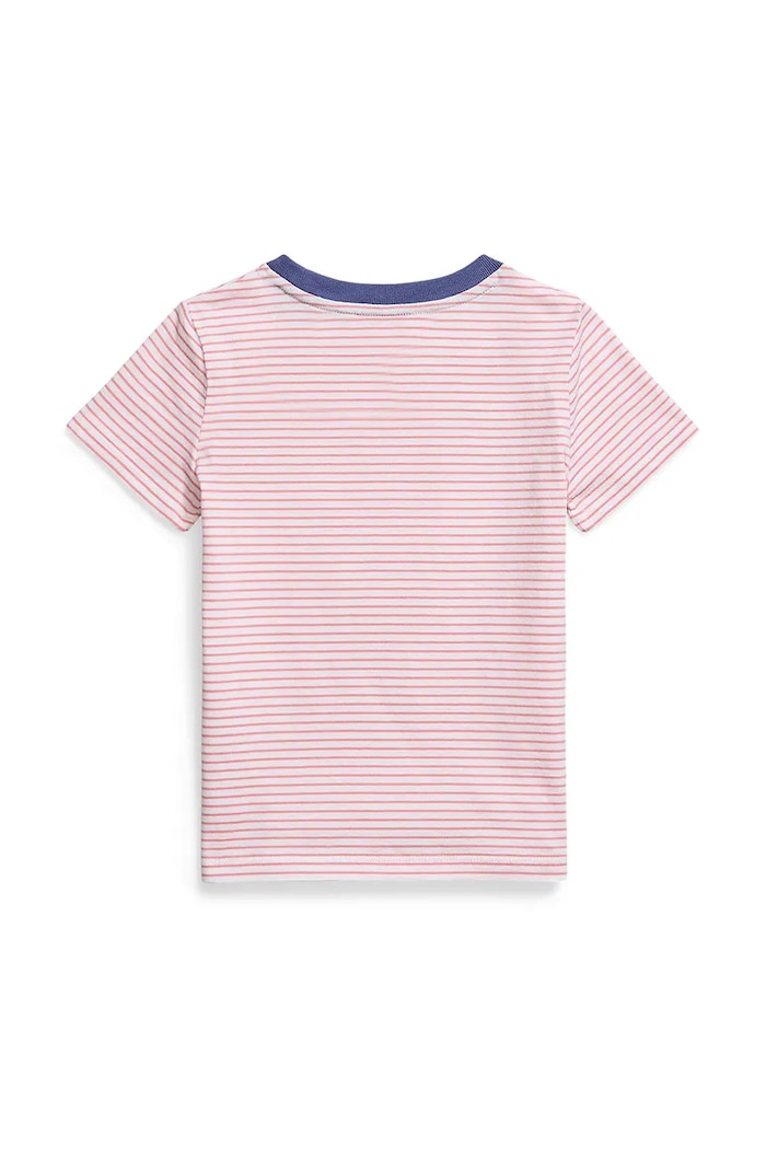 Polo Ralph Lauren T-shirt bawełniany 312971117001 różowy AW25