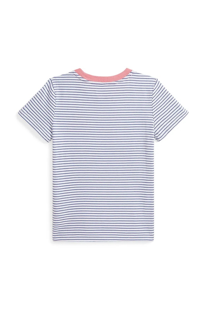 Bavlnené tričko Polo Ralph Lauren 312971117002 modrá AW25