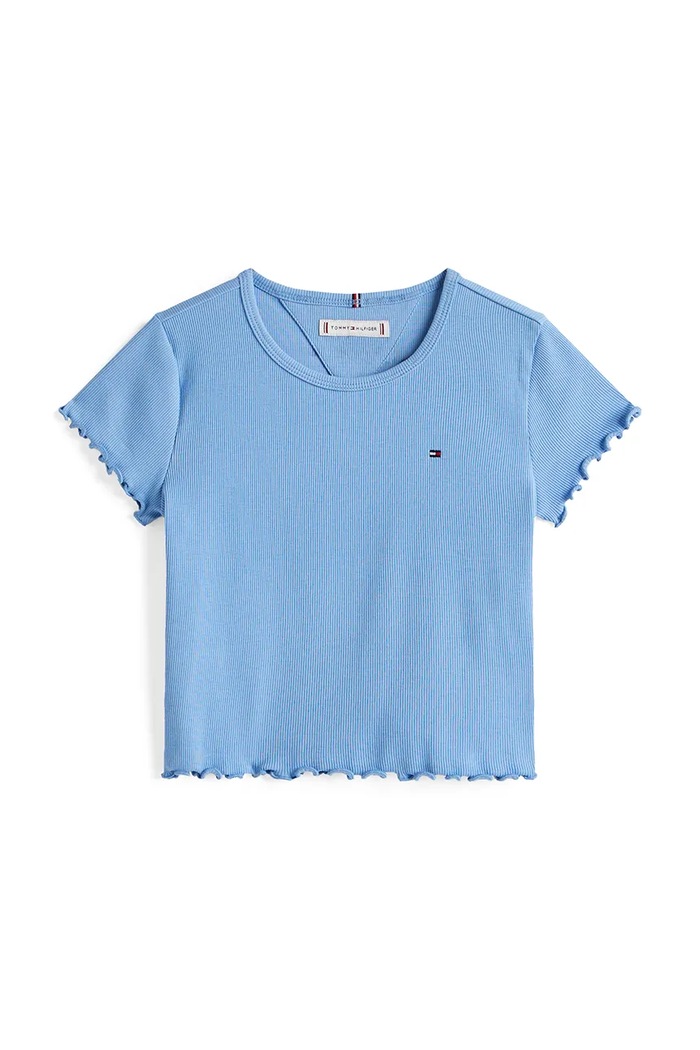 Tommy Hilfiger gyerek póló KG0KG08590.104.122.9BYA kék AW25