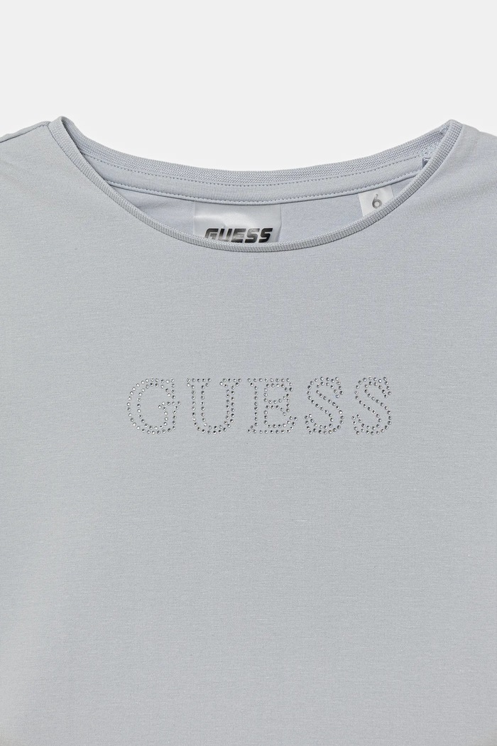 Dziewczynka Guess t-shirt dziecięcy J4RI49.J1314.9BYA niebieski