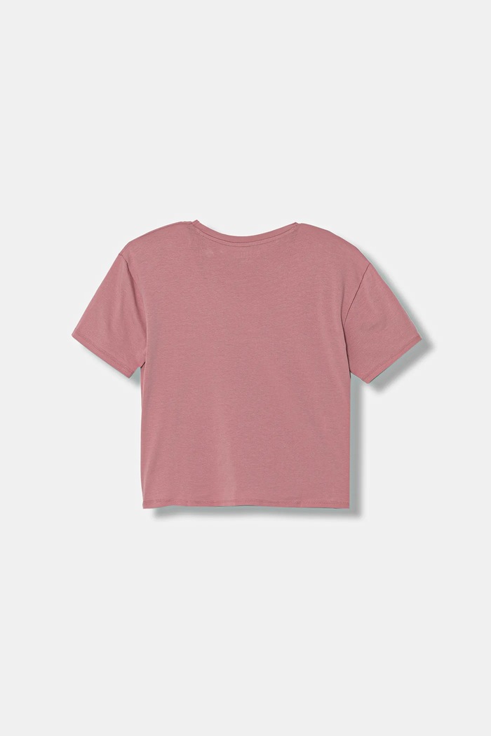 Guess t-shirt dziecięcy J5YI31.K6YW4.9BYA różowy AW25