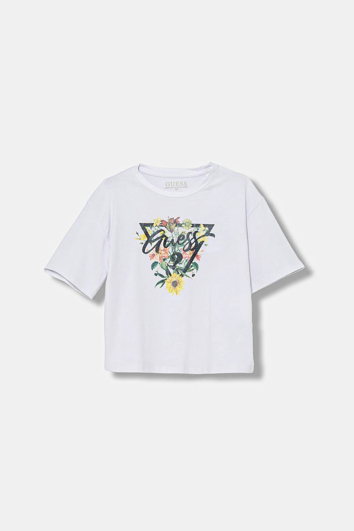 Guess Dětské tričko Guess bílá J5YI45.K6YW4.9BYA