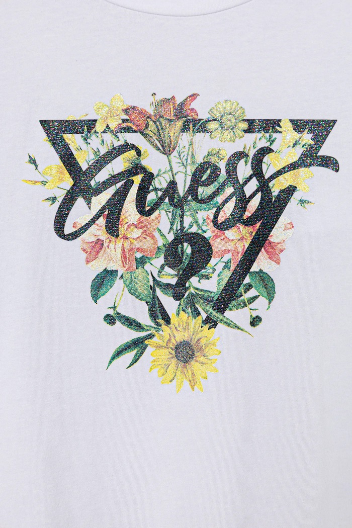 DÍVKA Guess Dětské tričko Guess J5YI45.K6YW4.9BYA bílá