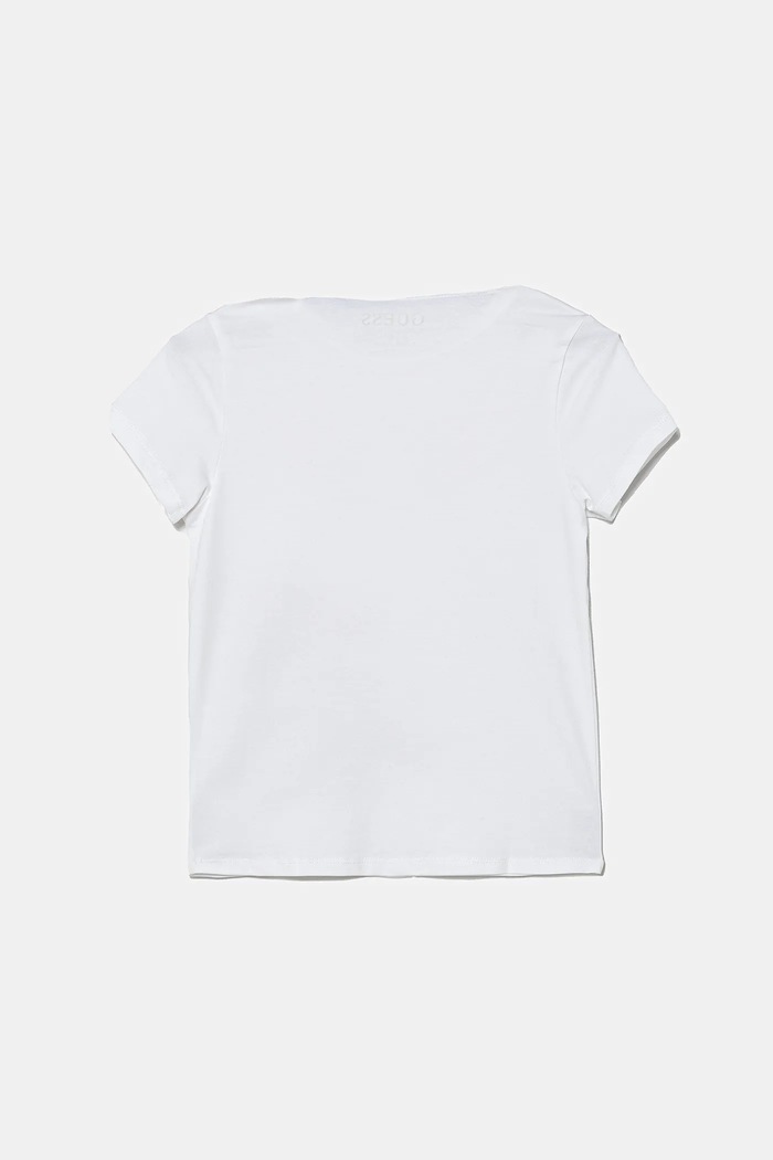 Guess t-shirt dziecięcy K5YI21.K6YW4.9BYA biały AW25