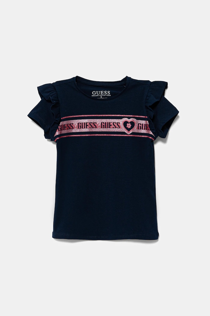 Guess T-shirt dziecięcy granatowy K5YI24.K6YW4.9BYA