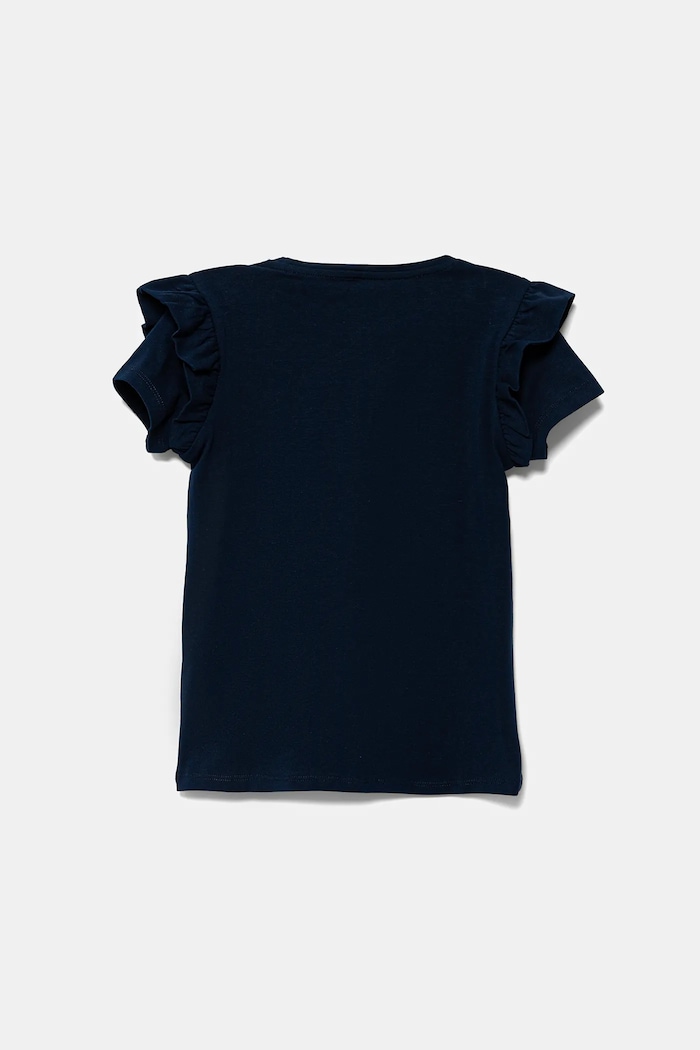 Guess T-shirt dziecięcy K5YI24.K6YW4.9BYA granatowy AW25