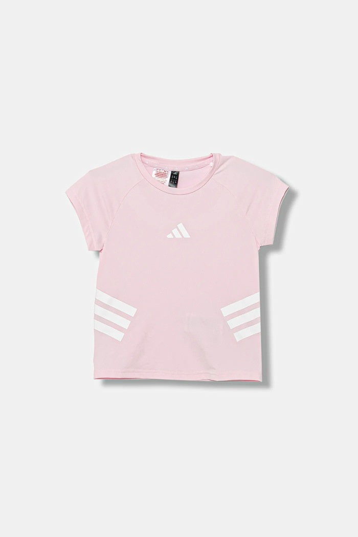 adidas t-shirt dziecięcy JM0858 różowy AW25