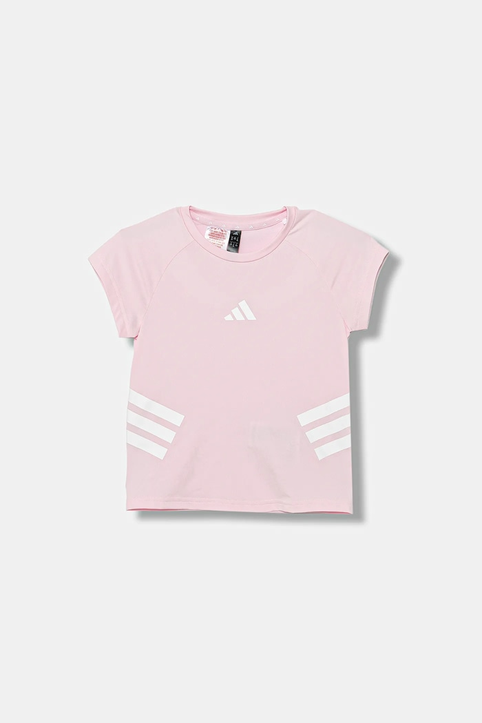 adidas t-shirt dziecięcy JM0858 różowy AW25