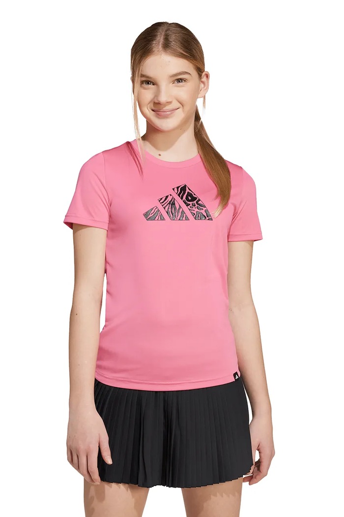 adidas t-shirt dziecięcy pozostałe różowy JV5196