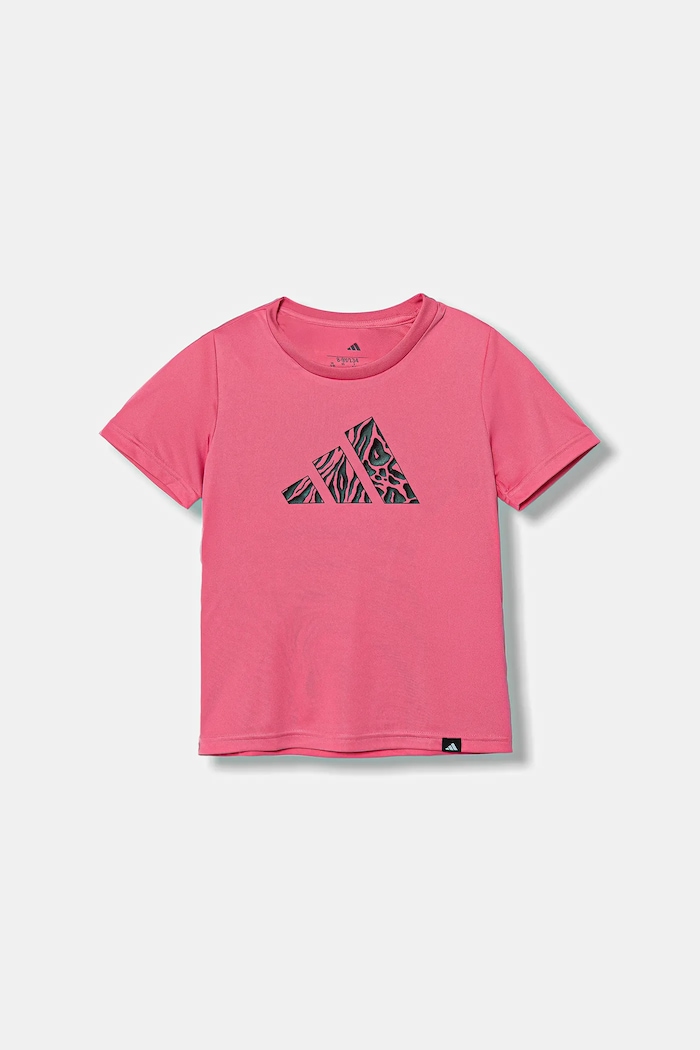 adidas t-shirt dziecięcy JV5196 różowy AW25